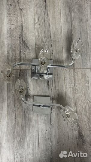 Люстра комплект 2 шт для коридора, дачи