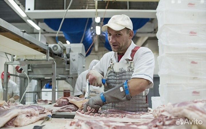 Разнорабочий на мясокомбинат(Вахта-45/15)