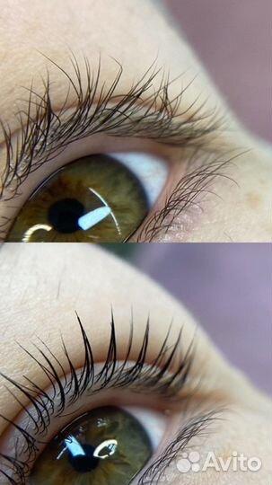 Ламинирование ресниц + ботокс