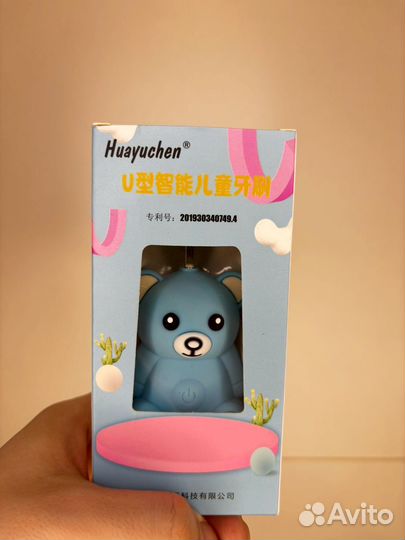 Электрозвуковая детская зубная щетка