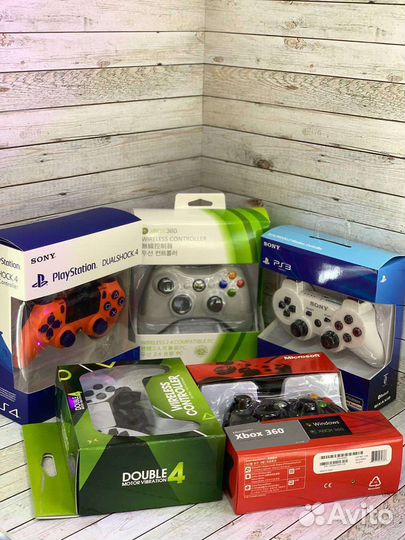 Беспроводной джойстик, контроллер, геймпад PS 4