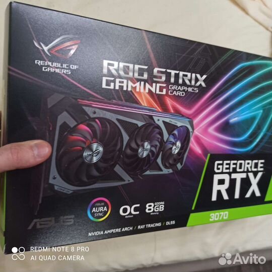 RTX 3070 asus ROG strix