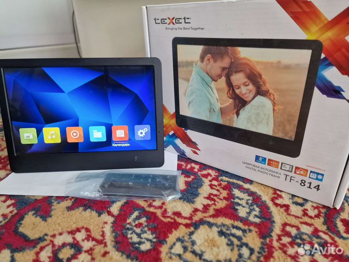 Цифровая фоторамка teXet TF-814