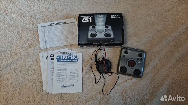 Гитарный процессор Zoom G1