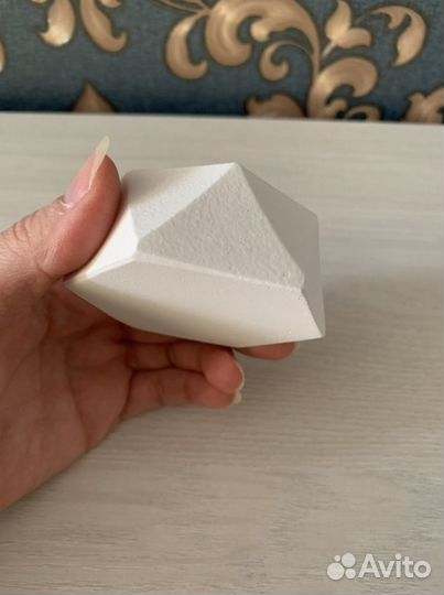 Подсвечник из гипса для свечей, кашпо