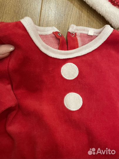 Костюм Деда мороза детский