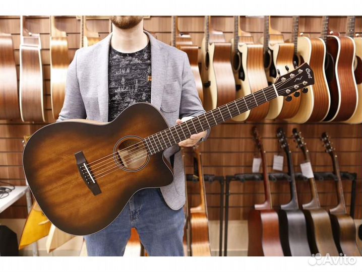 Cort Core-OC-AMH-opbb электроаустическая гитара, с