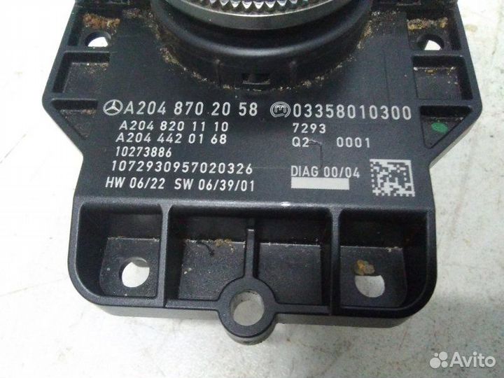 Кнопка Mercedes-Benz C-Class W204 2007-2015