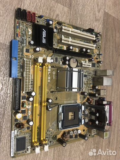 Материнская плата socket p5l-mx