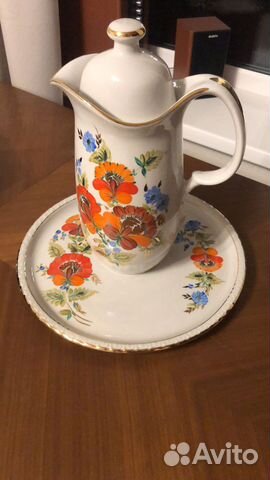 Кувшин с блюдом Барановка СССР