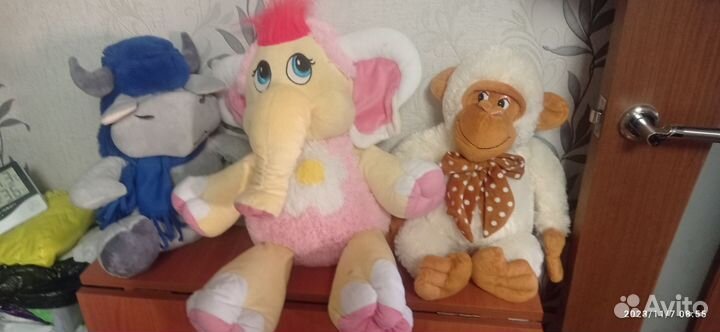 Мягкие игрушки пакетом за всё