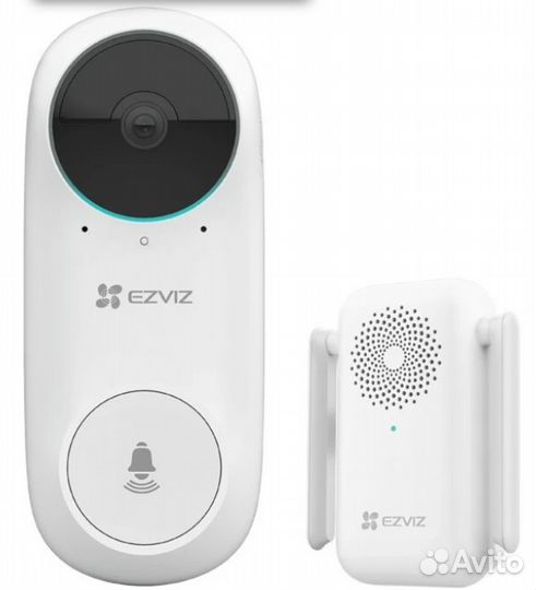 Умный дверной звонок ezviz DB2C+Chime