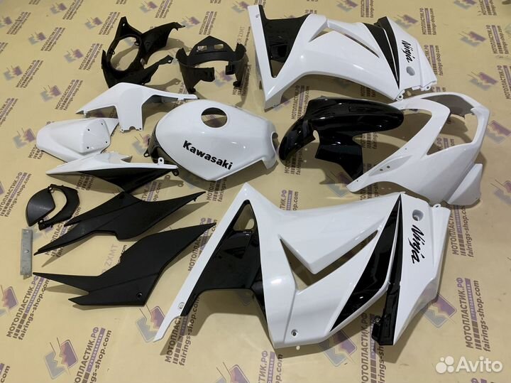 Kawasaki Ninja 250R 2008-2012 мотопластик, обвес