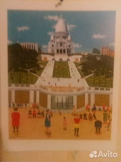 Репродукции с картами и видами Парижа