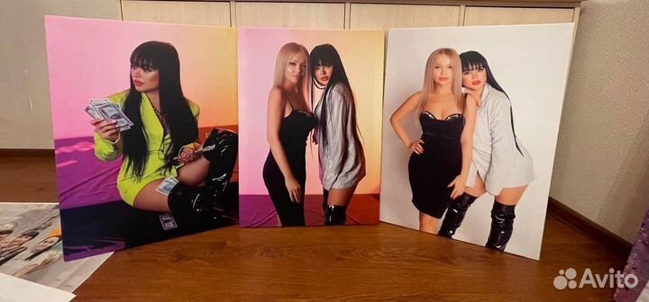 Портрет по фото на холсте