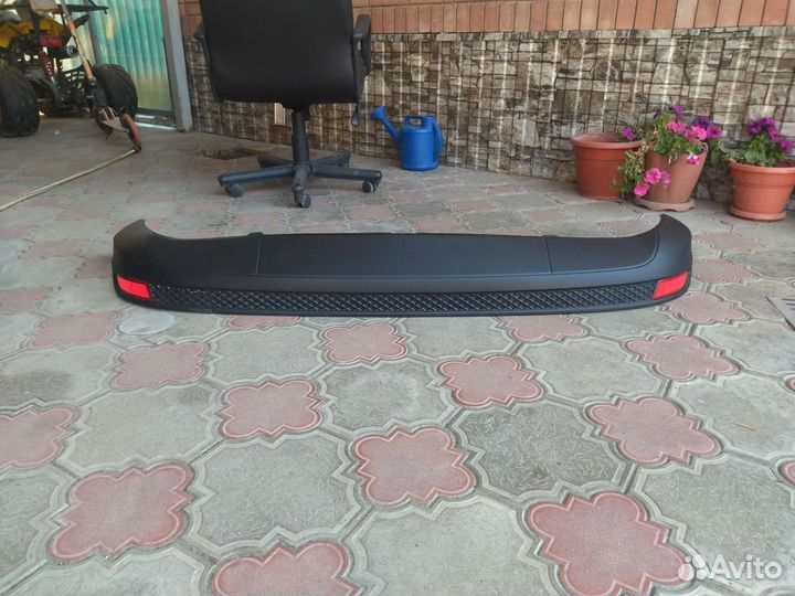 Спойлер заднего бампера Ford Focus 3