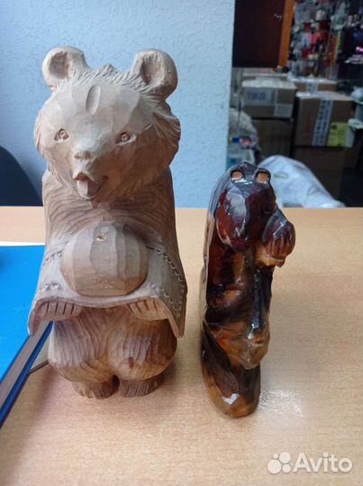 Деревянные фигурки СССР