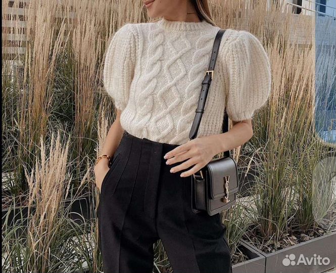 Трикотажный топ в стиле Zara