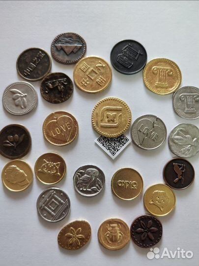 Магнаты коллекция 25 шт золото магнитного моря