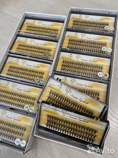 Ресницы пучки