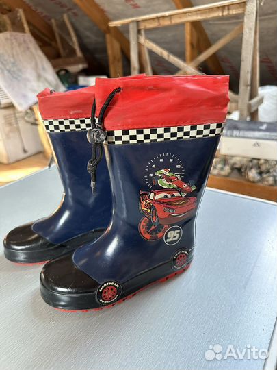 Детские резиновые сапоги размер 28