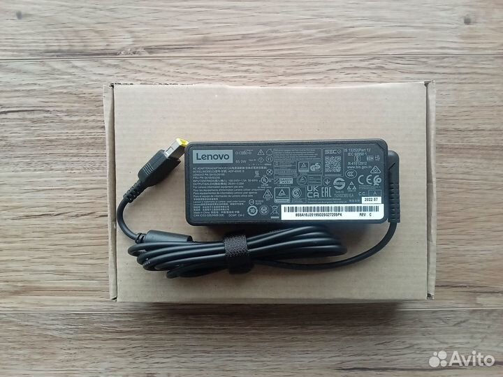 Зарядка для ноутбука Lenovo 20V 3.25A 65W Оригинал