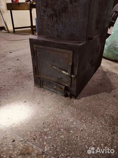 Печь банная с баком