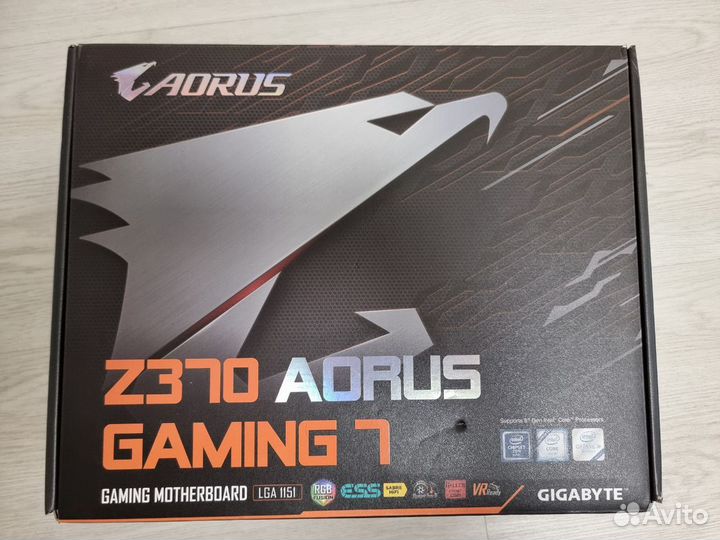 Материнская плата Gigabyte Z370 aorus Gaming 7