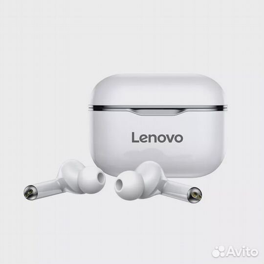 Беспроводные наушники Lenovo TWS LP1 Grey