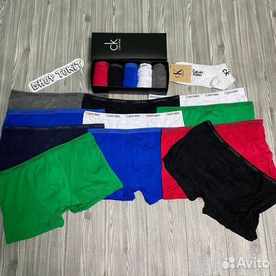 Трусы Мужские боксеры Calvin Klein модал