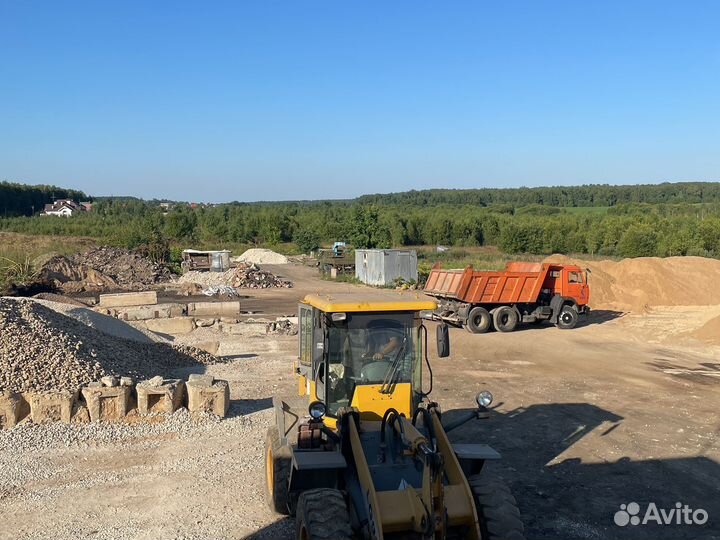 Песок щебень земля