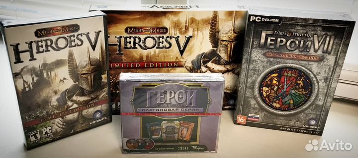 Редкие игры для PC (sealed/unsealed)