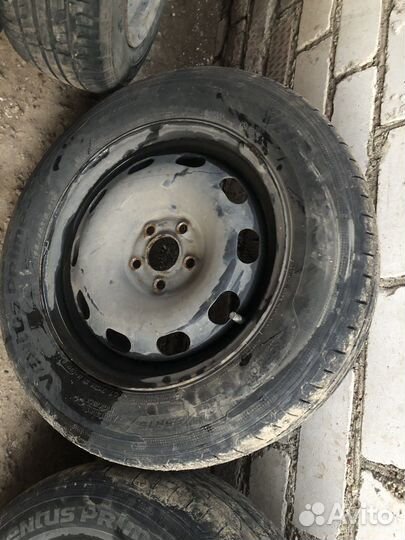 Колеса в сборе r15 летние Hankook