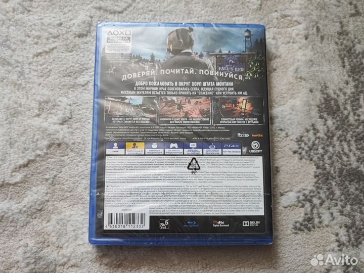 Far cry 5 ps4 новый руссая версия