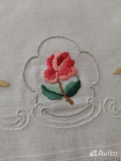 Салфетка скатерть чайная Винтаж Германия хлопок