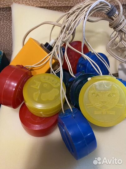 Елочные гирльянды СССР