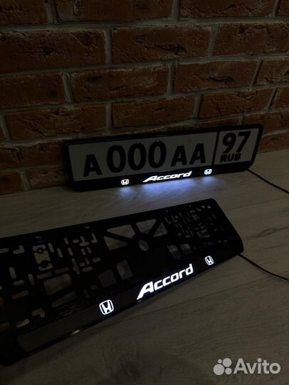 Лед рамки для номеров