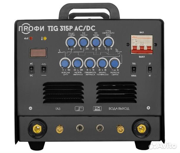 ПТК профи TIG 315 P AC/DC (накс) Инверторный аппарат аргонодуговой сварки