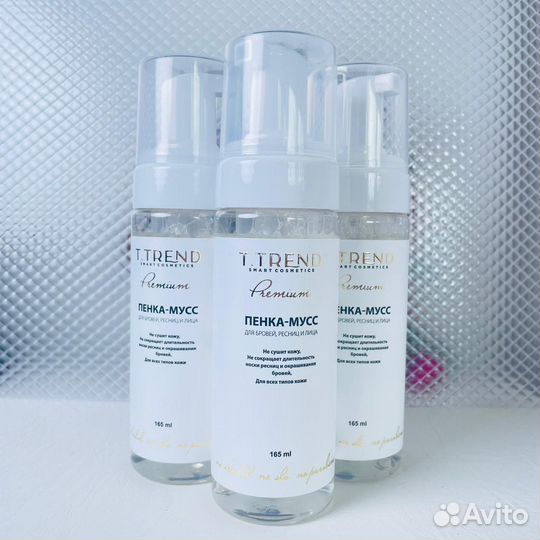 Пенка мусс для умывания лица и ресниц