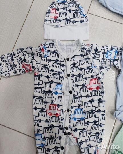 Вещи пакетом для мальчика 62 68