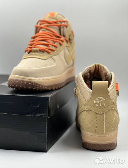 Nike Air force 1 lunar duckboot (с мехом )