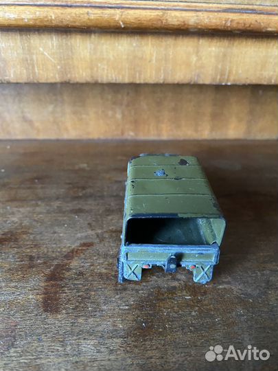 Машинка ретро игрушка СССР военная