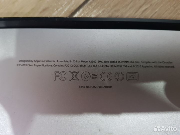 Apple MacBook Air A1369