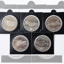 Украина 5 гривен набор монет Самолеты Украины