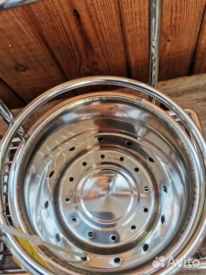 Стакан и полка для рейлинга