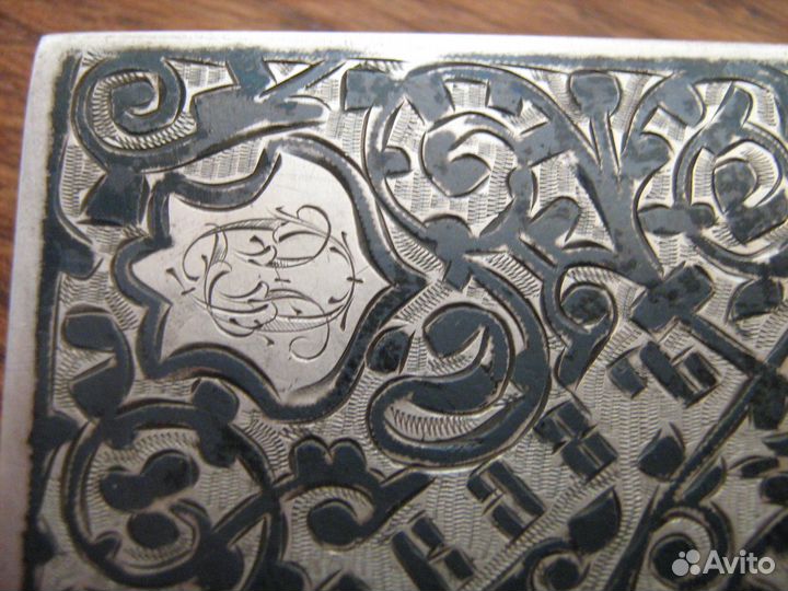 Серебро спичечница кавказ дореволюционная Россия