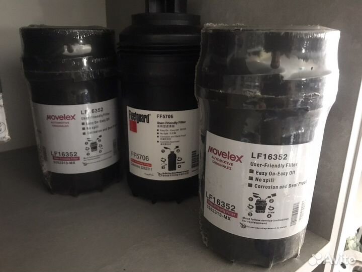 3 фильтра камминс 3.8