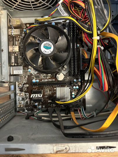 I5 6600+MSI H110M PRO-VH+бп+кулер+RAM 2x4 gb 2133