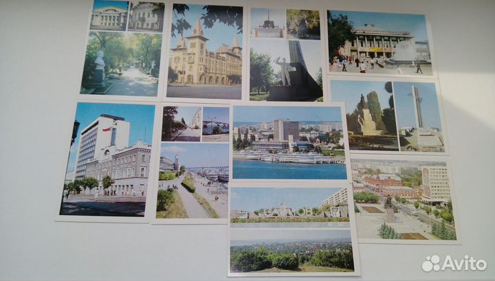 Набор открыток б/у