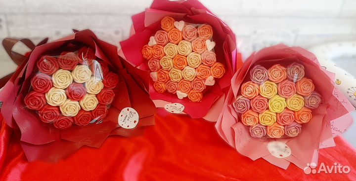 Букет из шоколадных роз